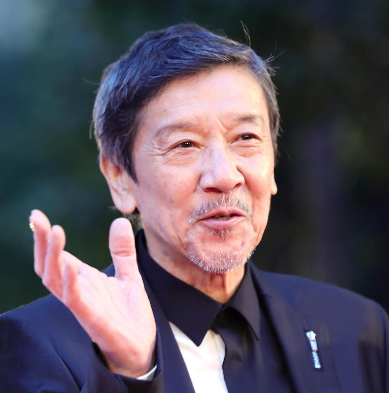 奥田瑛二（2023年10月撮影）