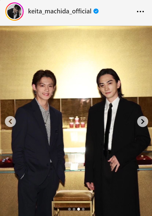 町田啓太のインスタグラムから