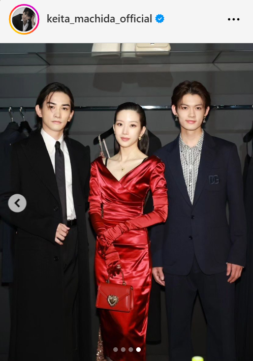 町田啓太のインスタグラムから