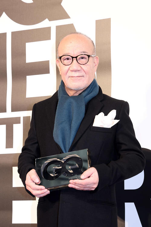 「GQ MEN OF THE YEAR 2023」でレジェンダリー・ミュージシャン賞を受賞する久石譲（撮影・河田真司）