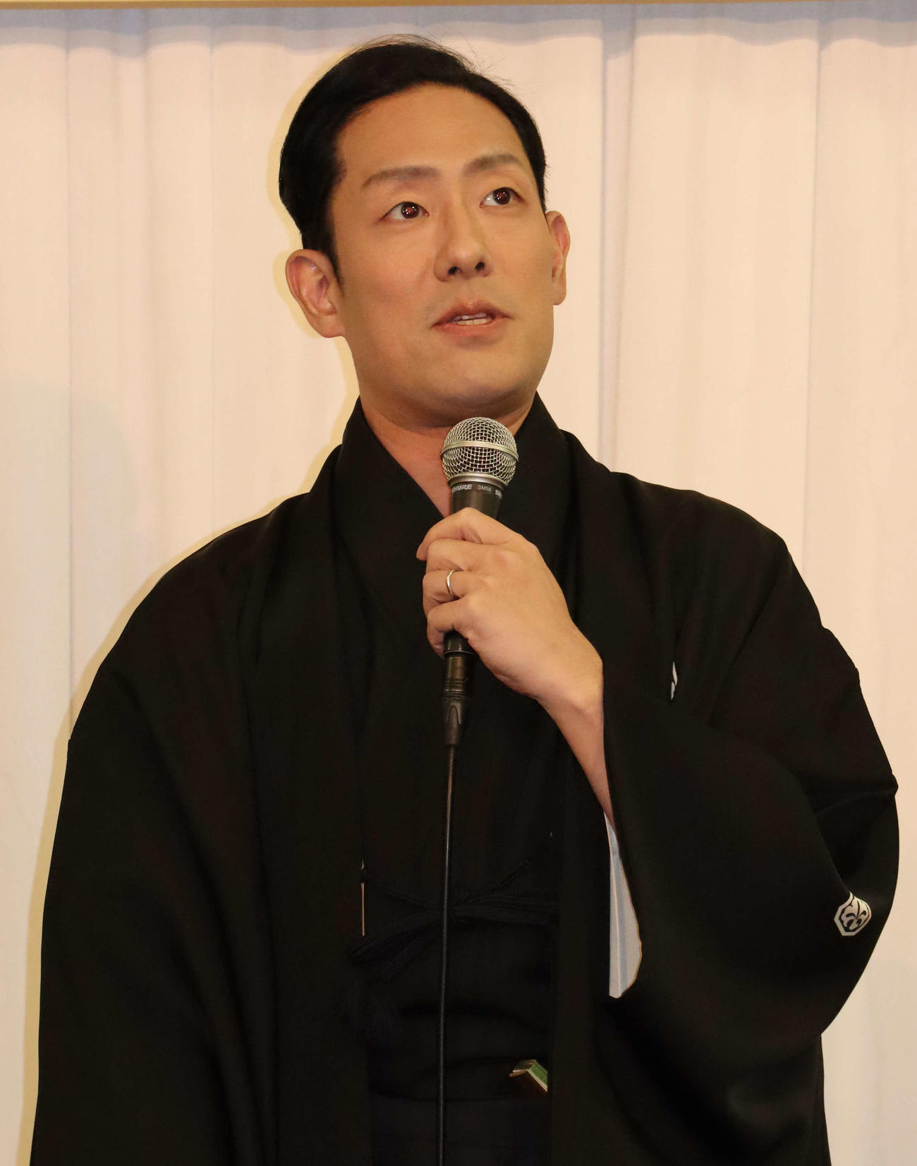 「十八世中村勘三郎十三回忌追善興行」の取材会を行った中村勘九郎