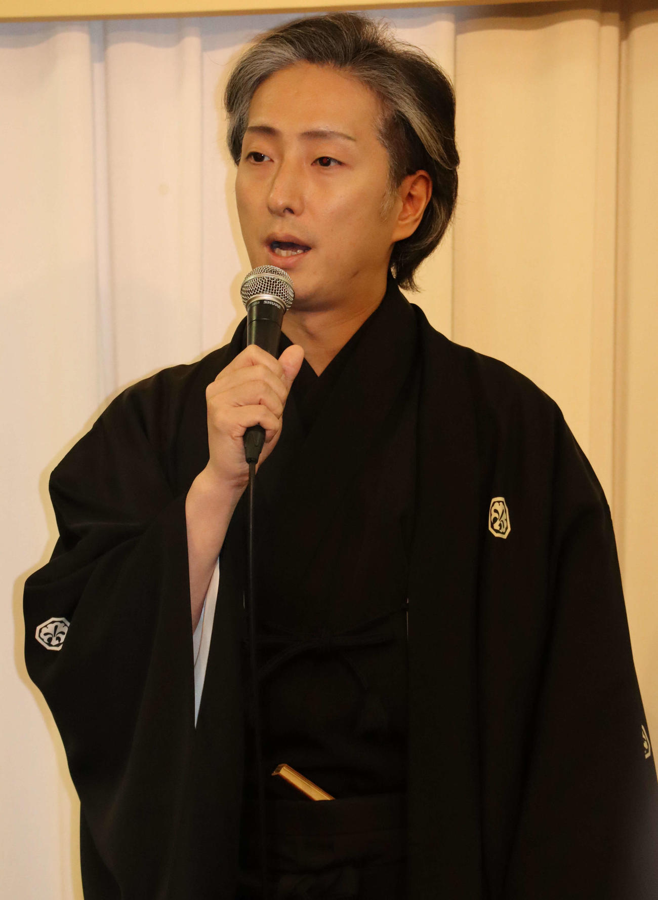 「十八世中村勘三郎十三回忌追善興行」の取材会を行った中村七之助