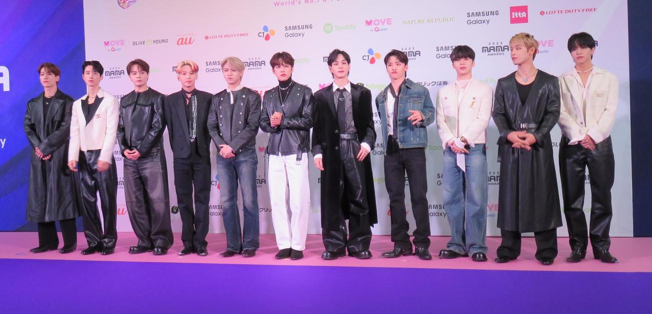 「2023 MAMA AWARDS」に出演したJO1
