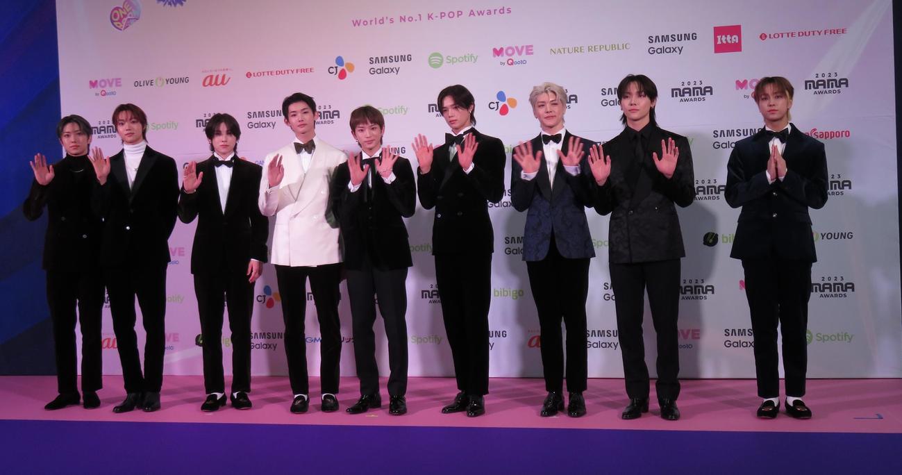 「2023 MAMA AWARDS」に出演した＆TEAM