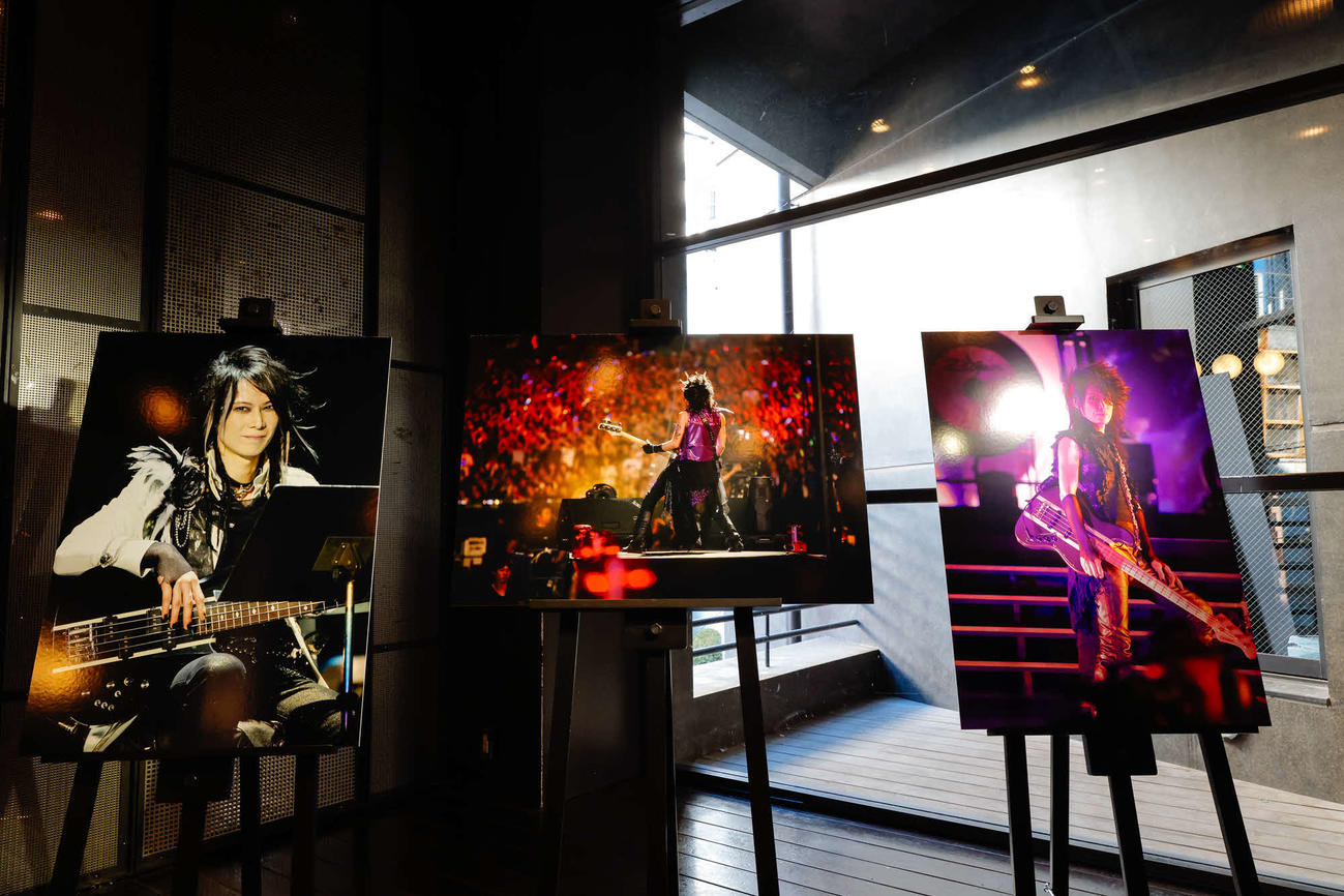 HEATH　お別れ会－献花式　「HEATH Farewell＆Flower Offering Ceremony」で飾られたHEATHさんの写真