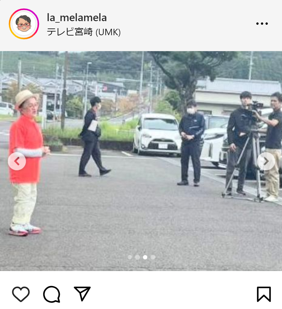 米良美一のインスタグラムから