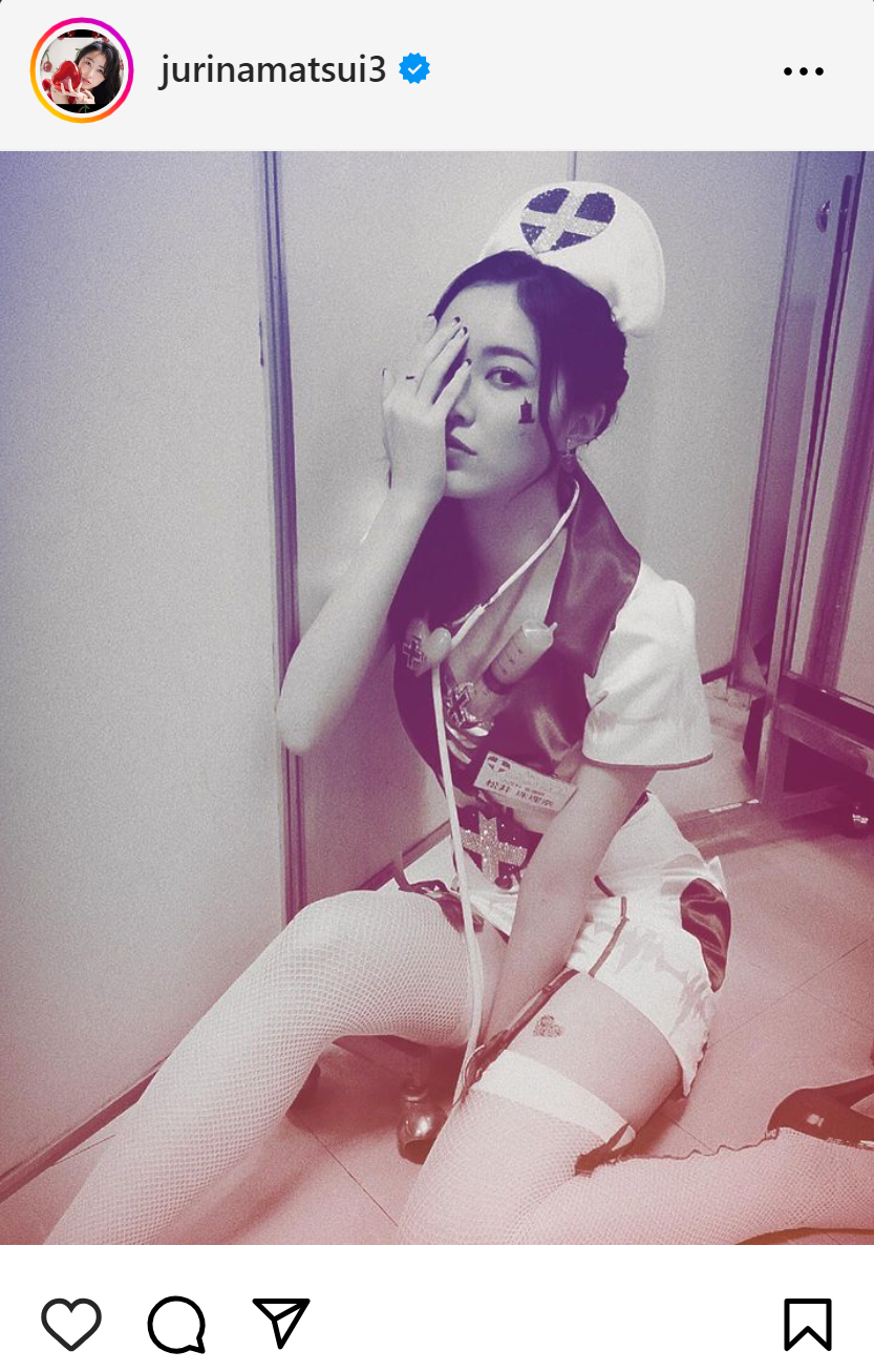 松井珠理奈のインスタグラムから
