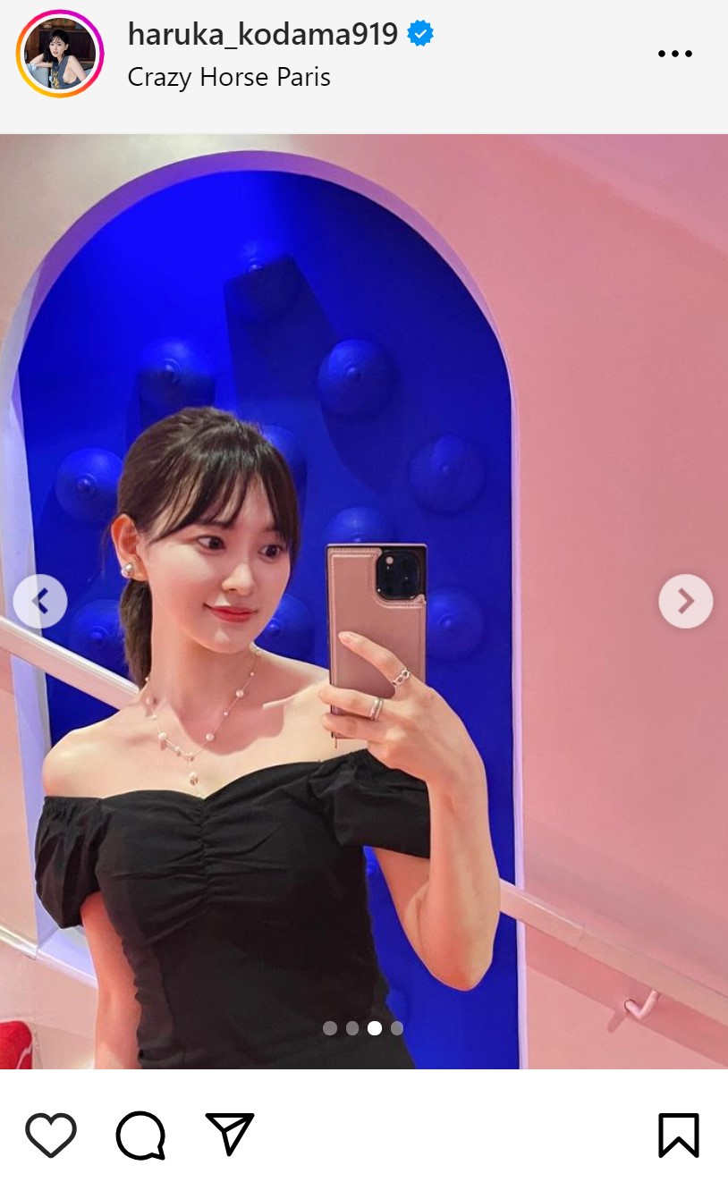 兒玉遥のインスタグラムから