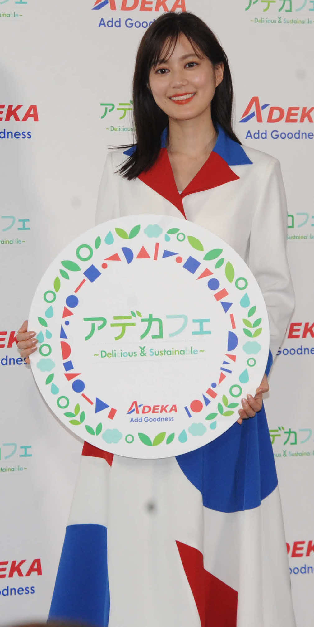 「アデカフェ～Delicious＆Sustainable」メディア向け発表会に出席した生田絵梨花（撮影・松尾幸之介）
