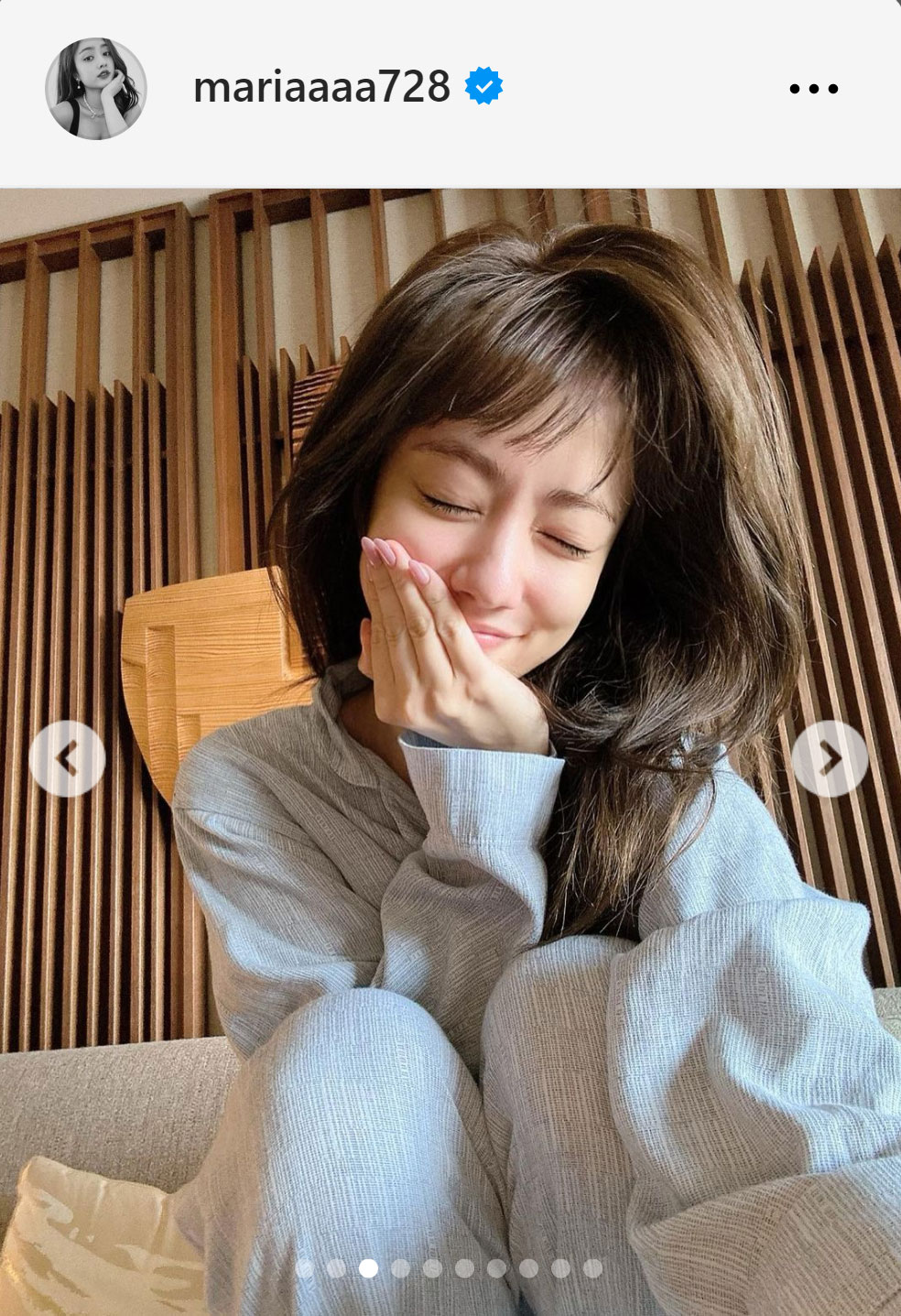 谷まりあのインスタグラムから