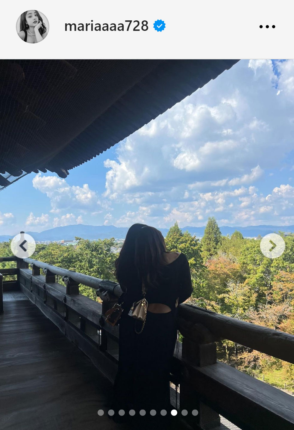 谷まりあのインスタグラムから