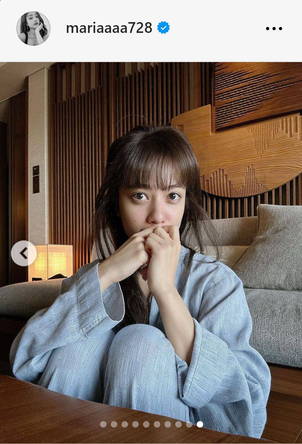 谷まりあのインスタグラムから