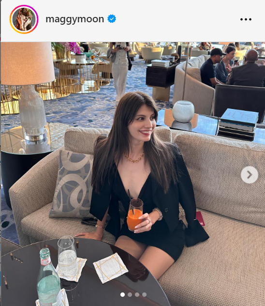 マギーのインスタグラムから