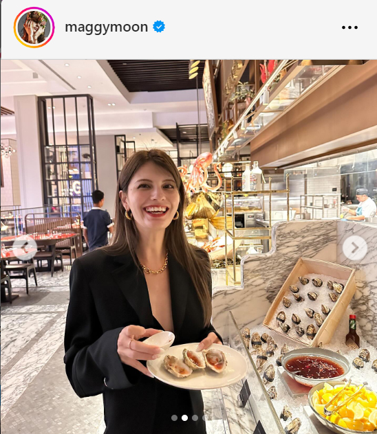 マギーのインスタグラムから