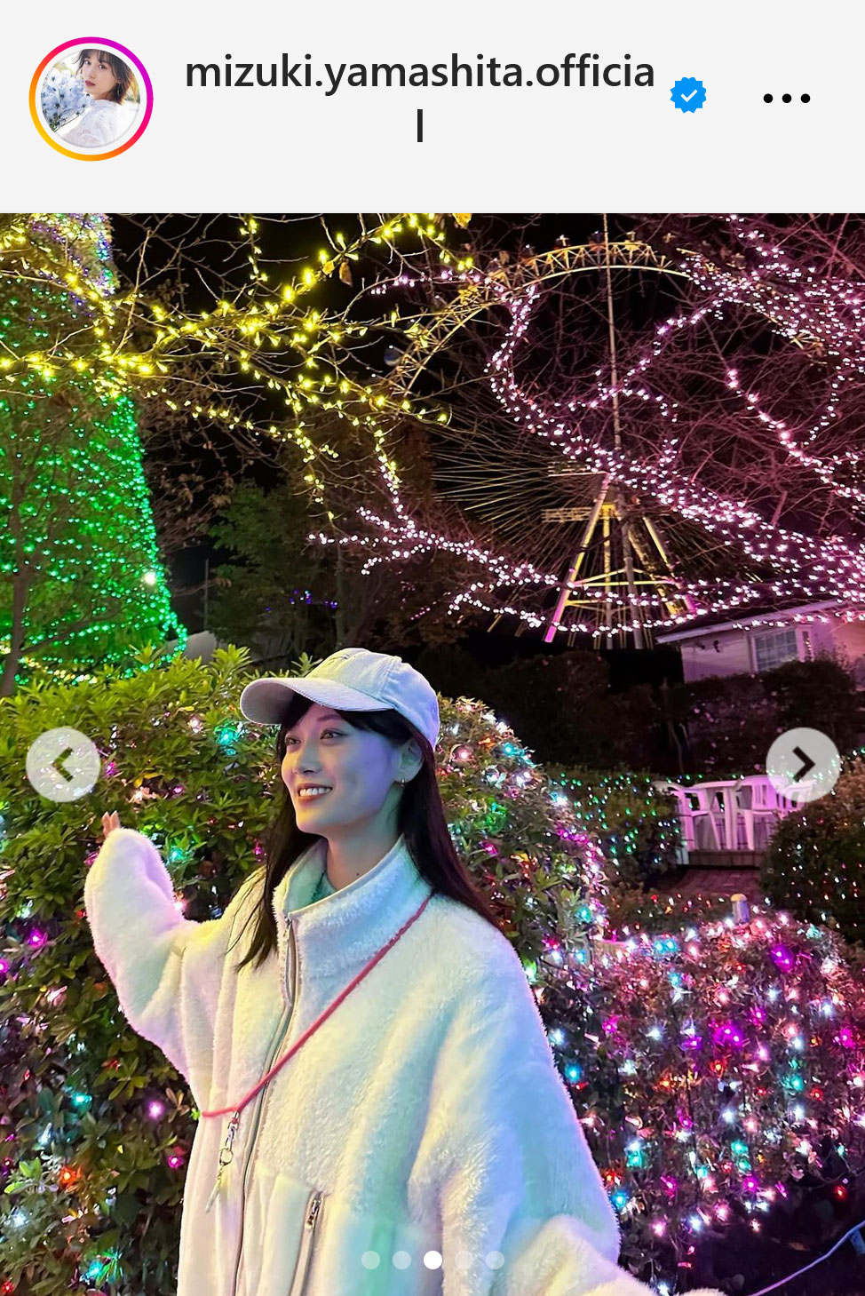 乃木坂46山下美月インスタグラムから