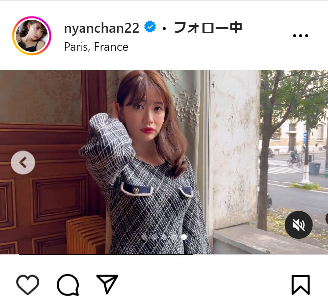 小嶋陽菜のインスタグラムから