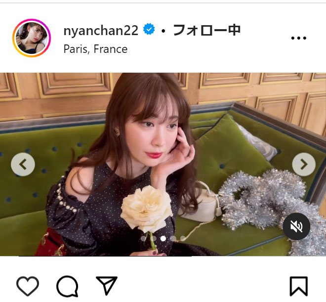 小嶋陽菜のインスタグラムから