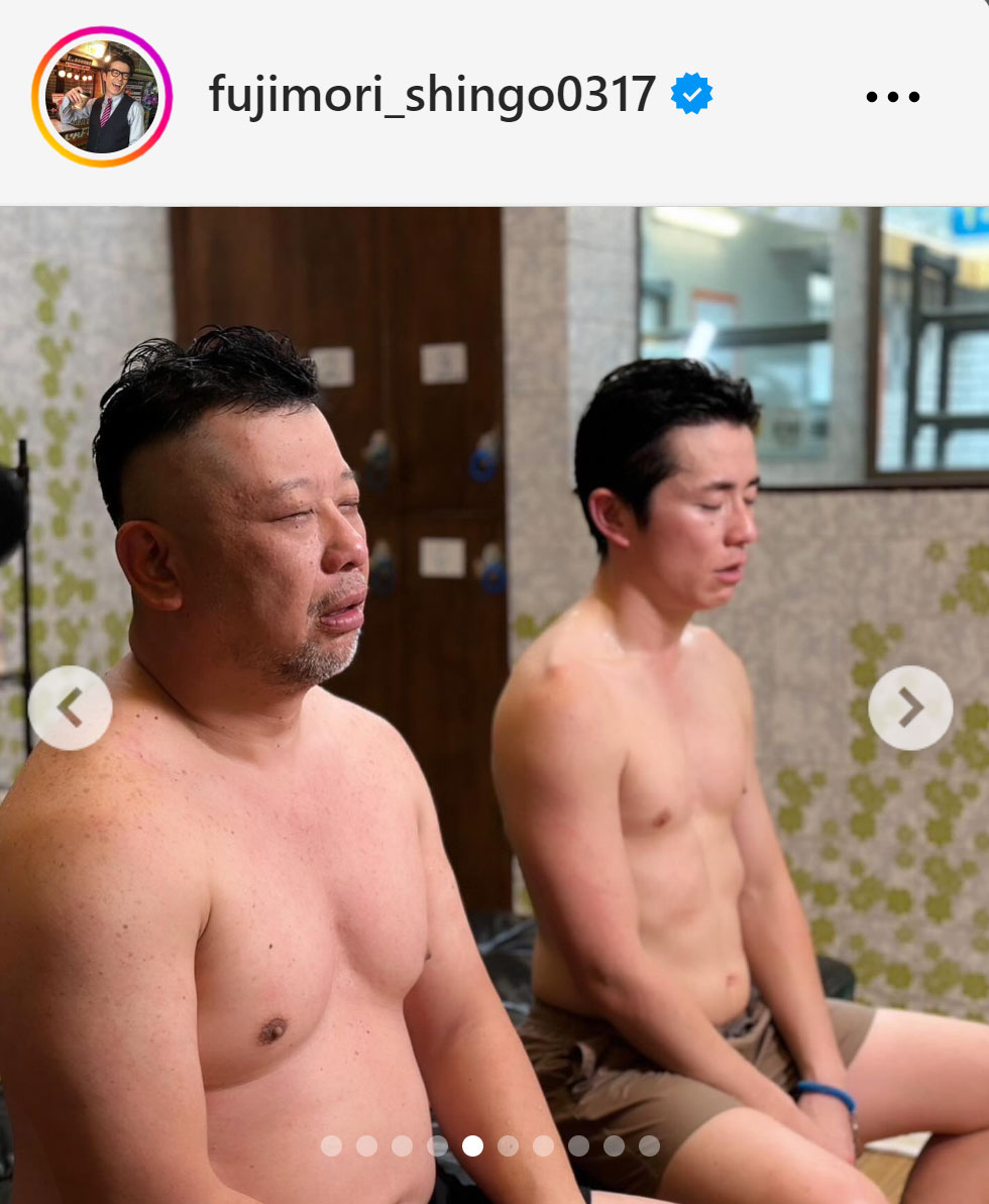 藤森慎吾のインスタグラムから
