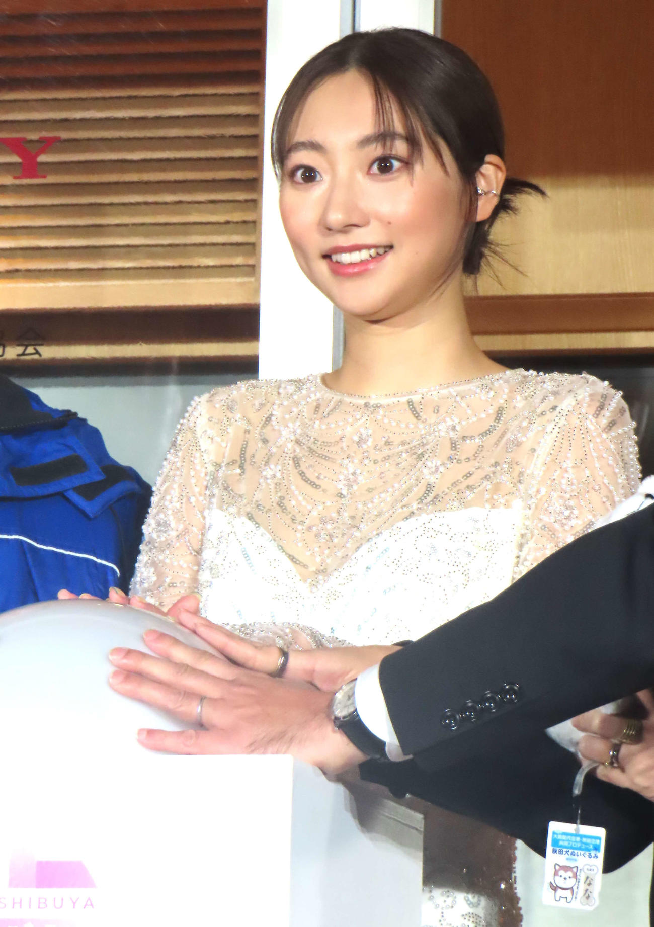 「SHIBUYA WINTER ILLUMINATION 2023－2024 COLLECTIONS」に出席した武田玲奈