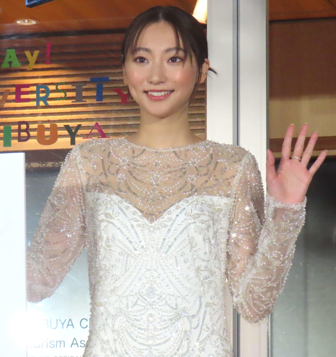 「SHIBUYA WINTER ILLUMINATION 2023－2024 COLLECTIONS」に出席した武田玲奈