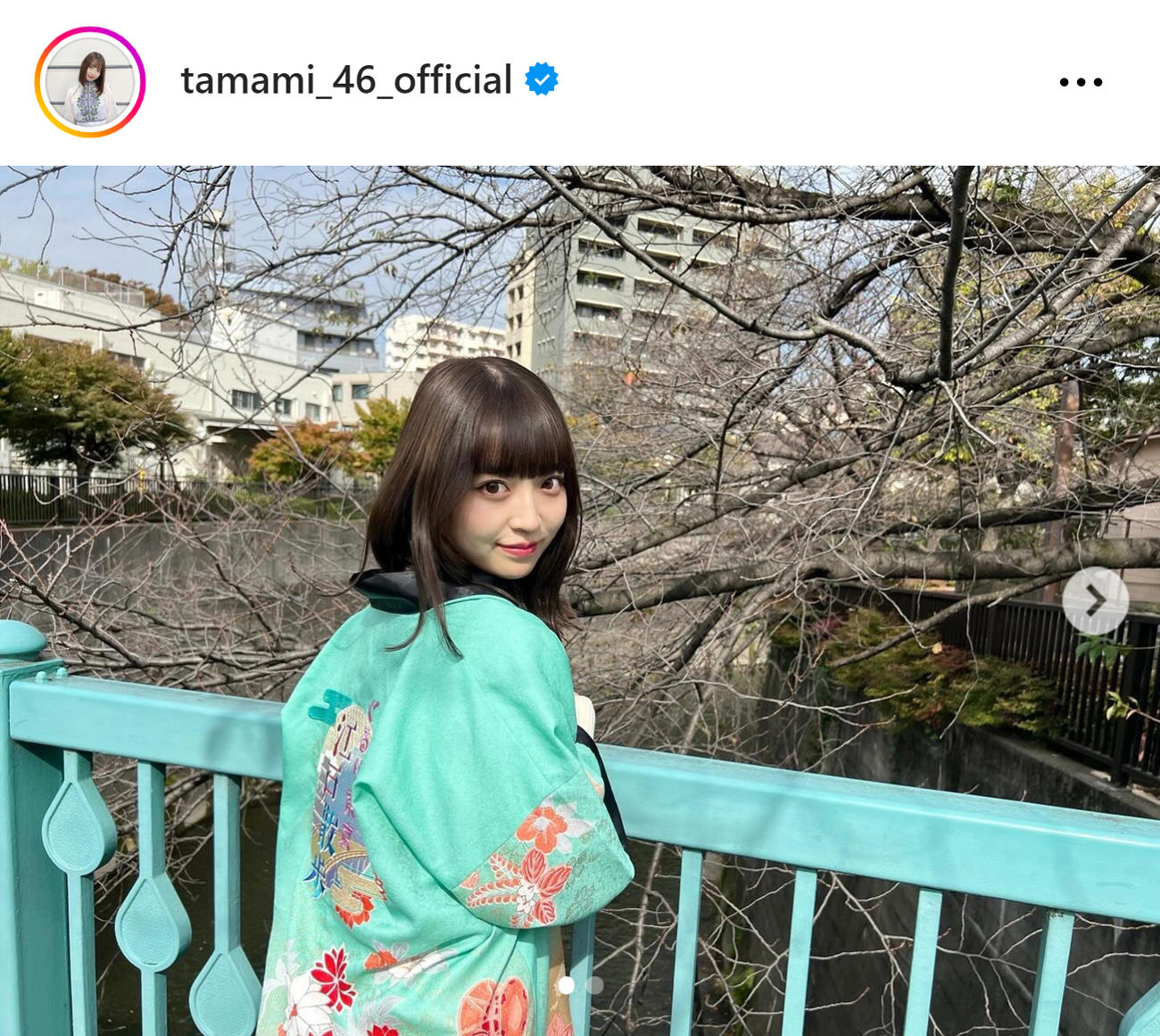 乃木坂46阪口珠美のインスタグラムから