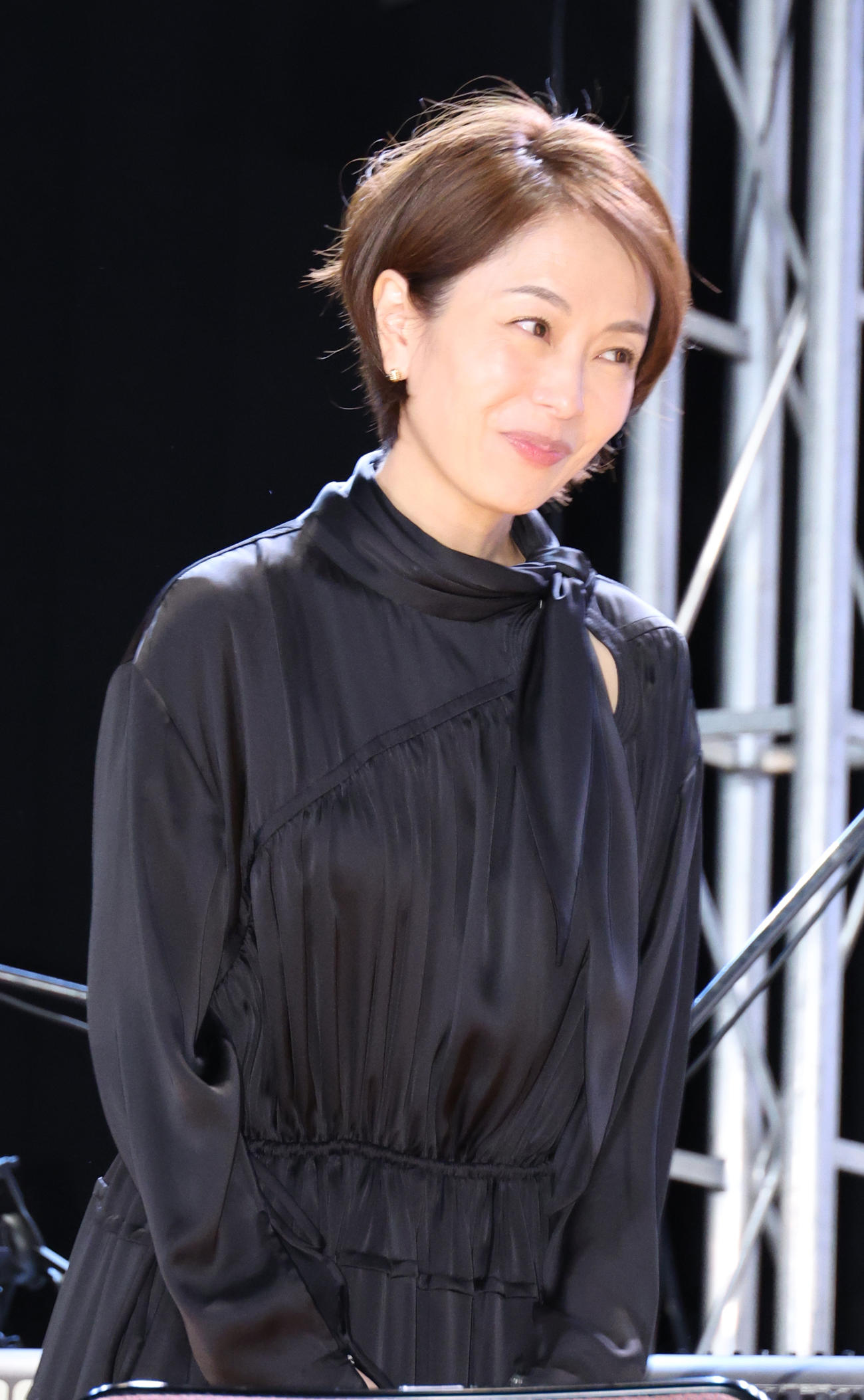 「THE WILLIAMS DAY」に参加した武内絵美アナウンサー（撮影・中島郁夫）