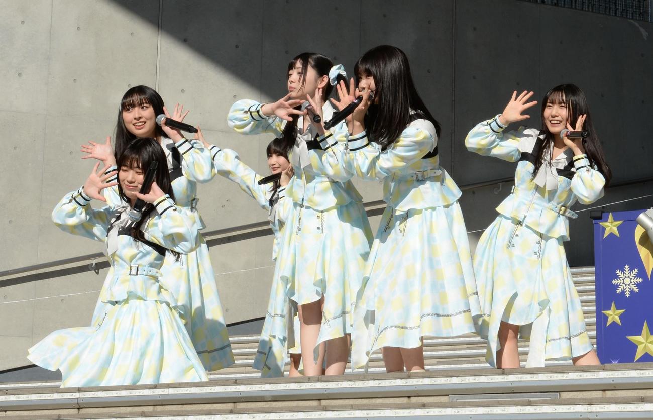 ライブを行った新生ラストアイドル