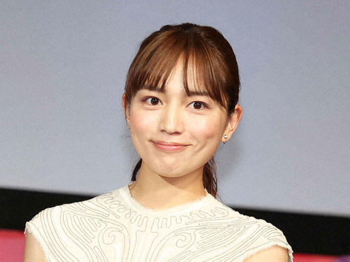 川口春奈(2023年11月撮影)
