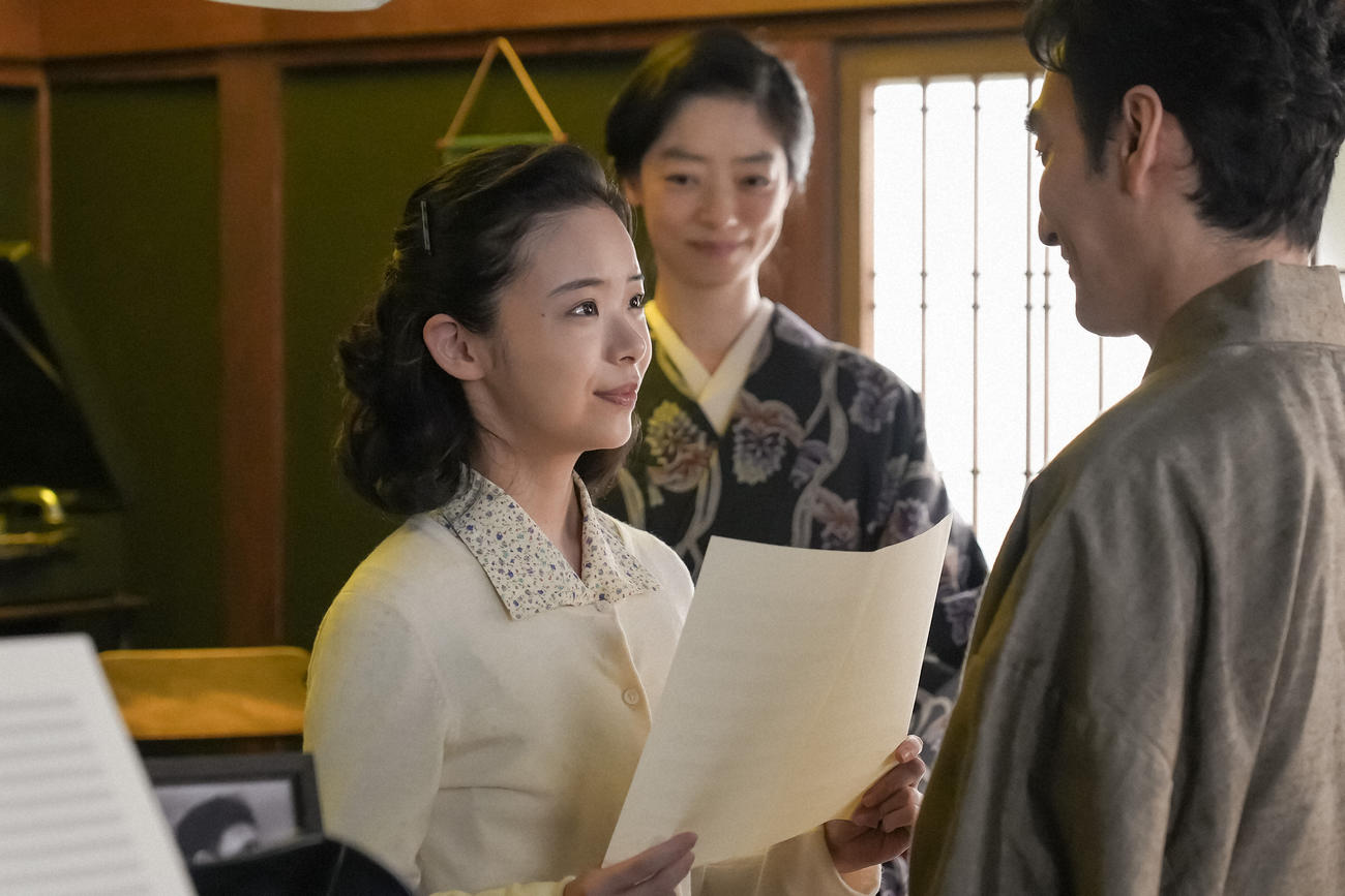 NHK連続テレビ小説「ブギウギ」の1場面（C）NHK
