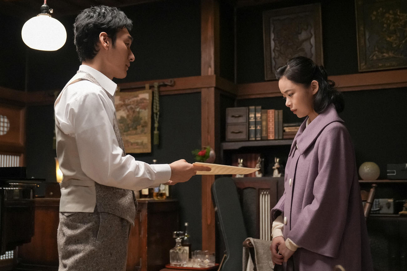 NHK連続テレビ小説「ブギウギ」の1場面（C）NHK