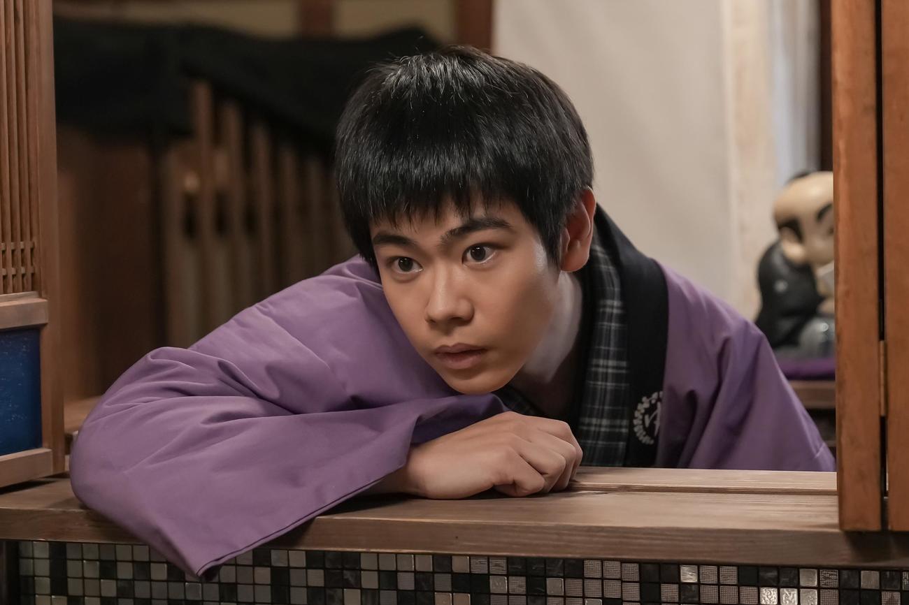 NHK連続テレビ小説「ブギウギ」で六郎を演じる黒崎煌代