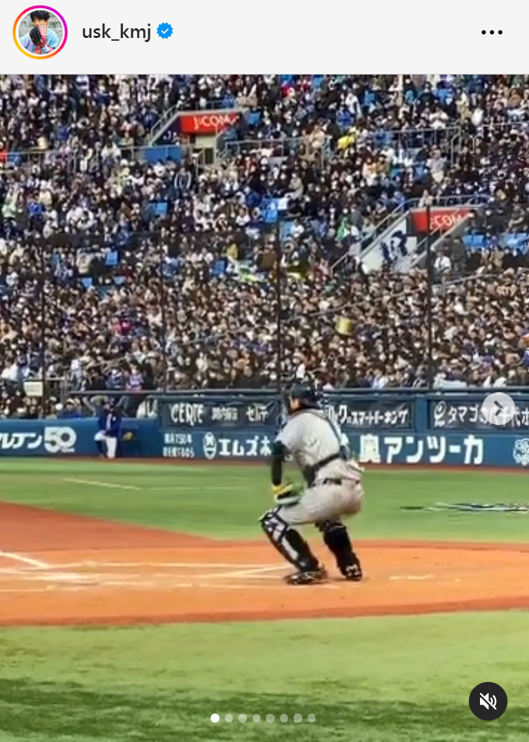 上地雄輔のインスタグラムから