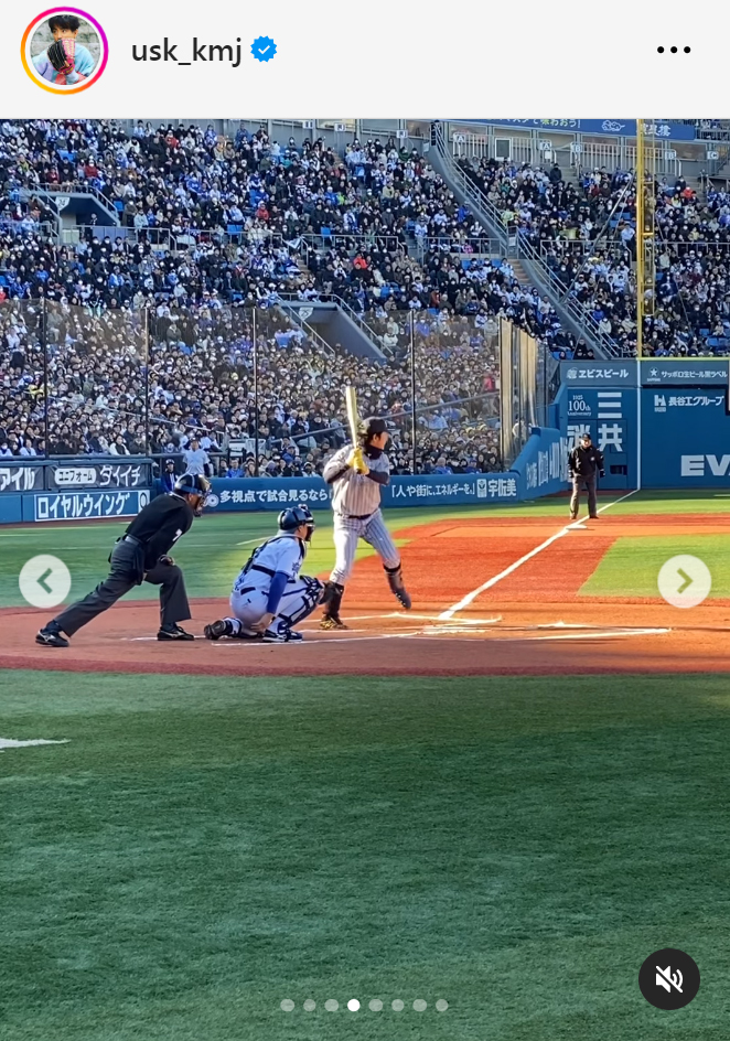 上地雄輔のインスタグラムから