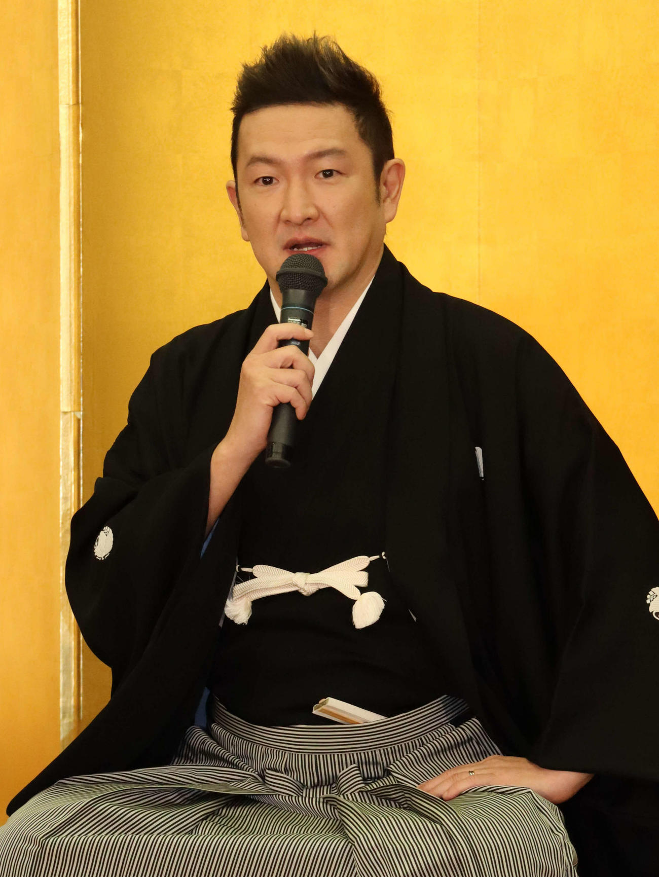中村獅童（2023年11月撮影）