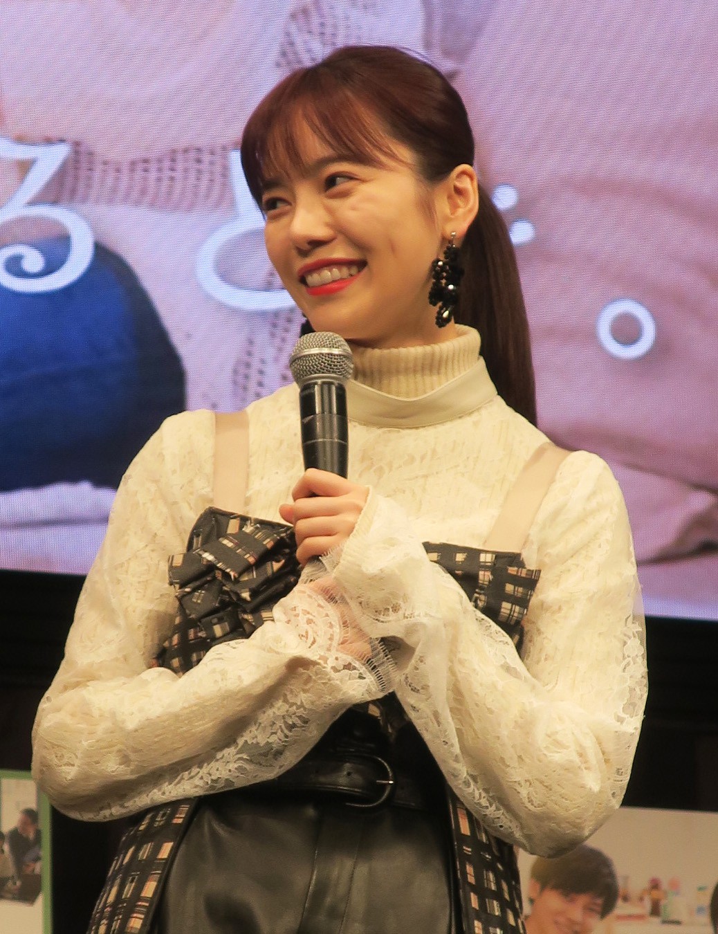 ドラマ「育業を、はじめるとき。～大事な時間の過ごし方～」試写会イベントに登場した島崎遥香