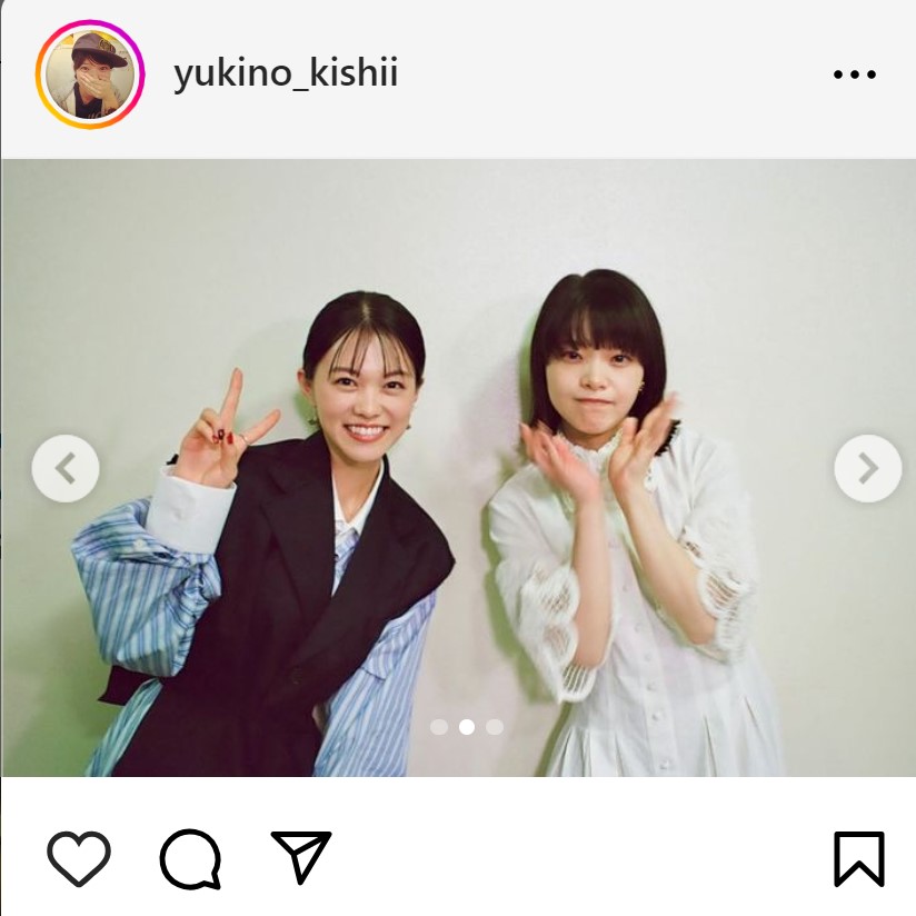 岸井ゆきののインスタグラムから
