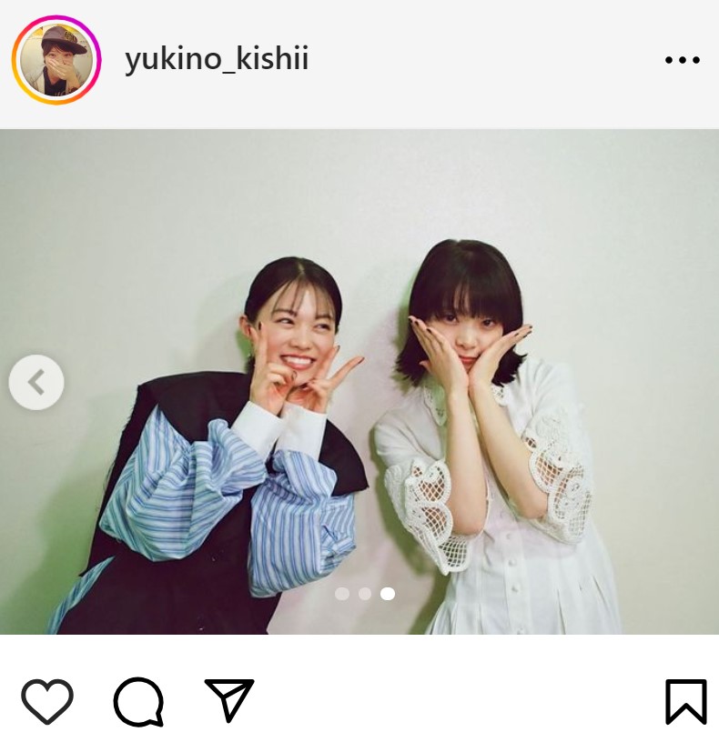 岸井ゆきののインスタグラムから