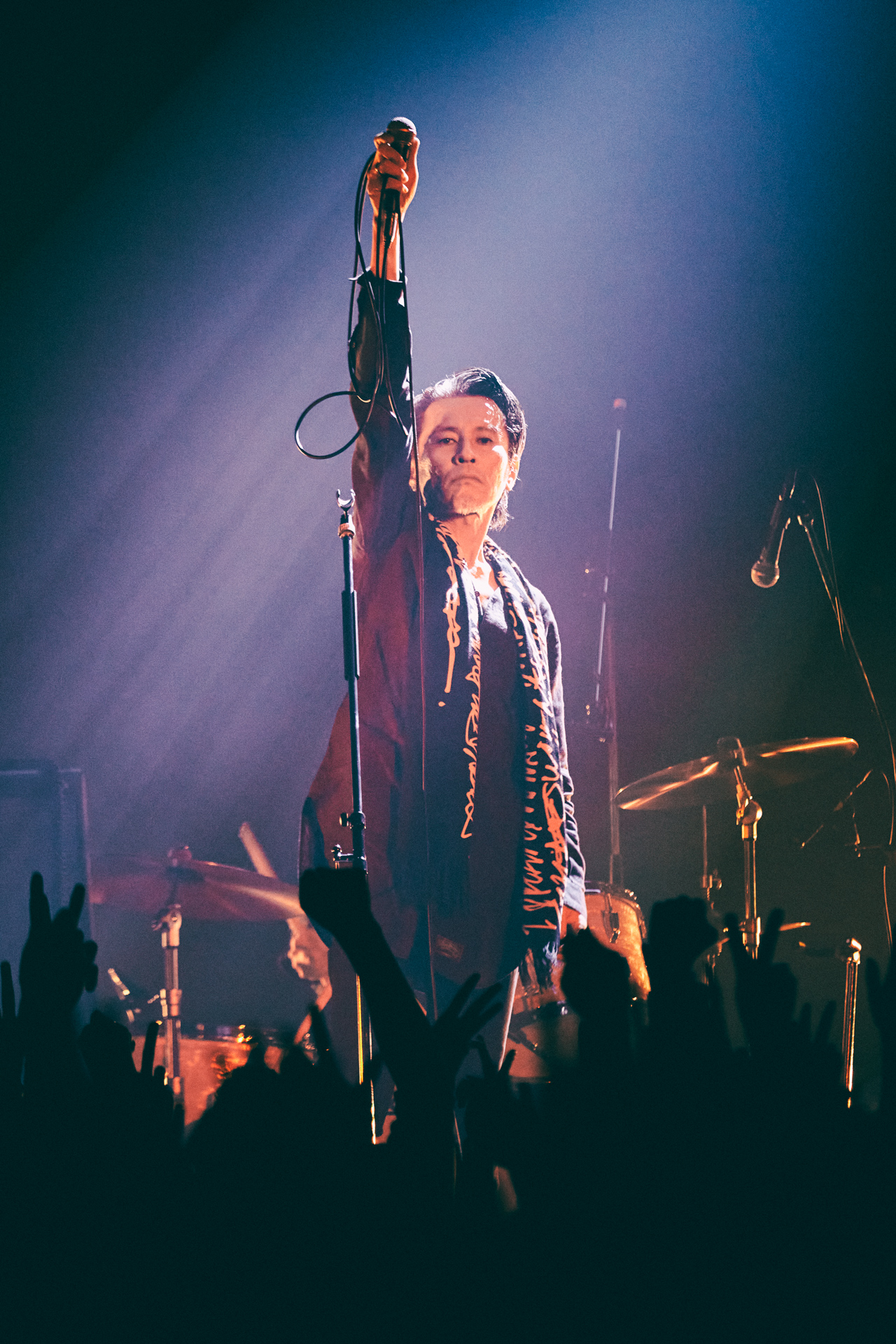 THEE MICHELLE GUN ELEPHANT（03年解散）ボーカルや、The Birthdayのボーカル＆ギターを担当したチバユウスケさん（写真：新保勇樹）