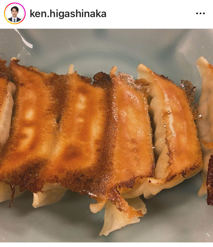 東中健アナのインスタグラムから
