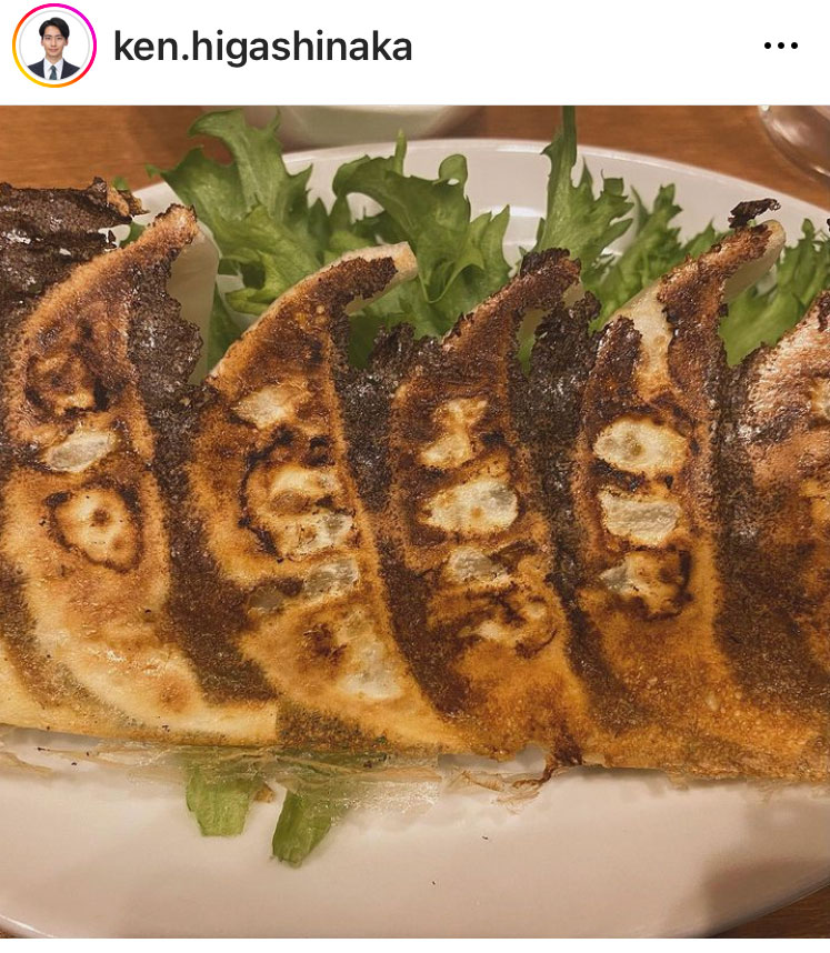東中健アナのインスタグラムから