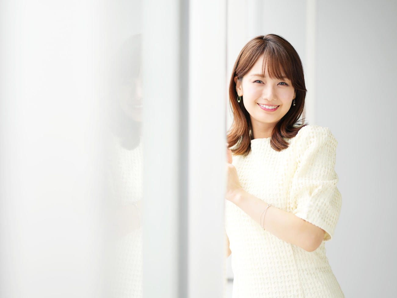 井上清華アナウンサー（2023年6月撮影）
