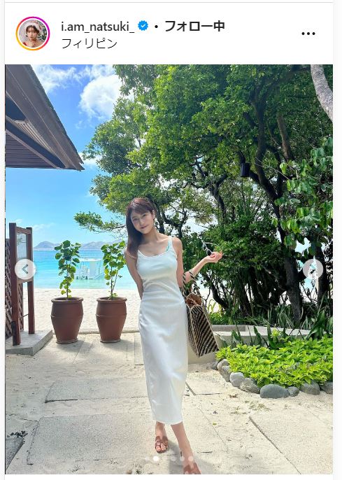 阿部なつきのインスタグラムから