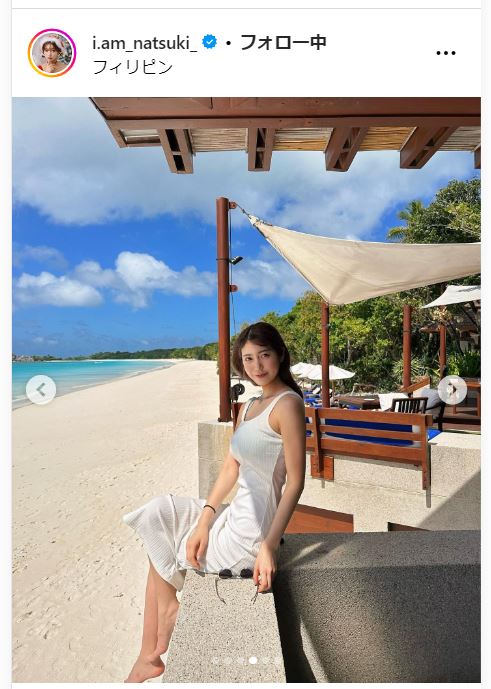 阿部なつきのインスタグラムから