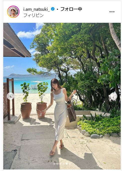 阿部なつきのインスタグラムから