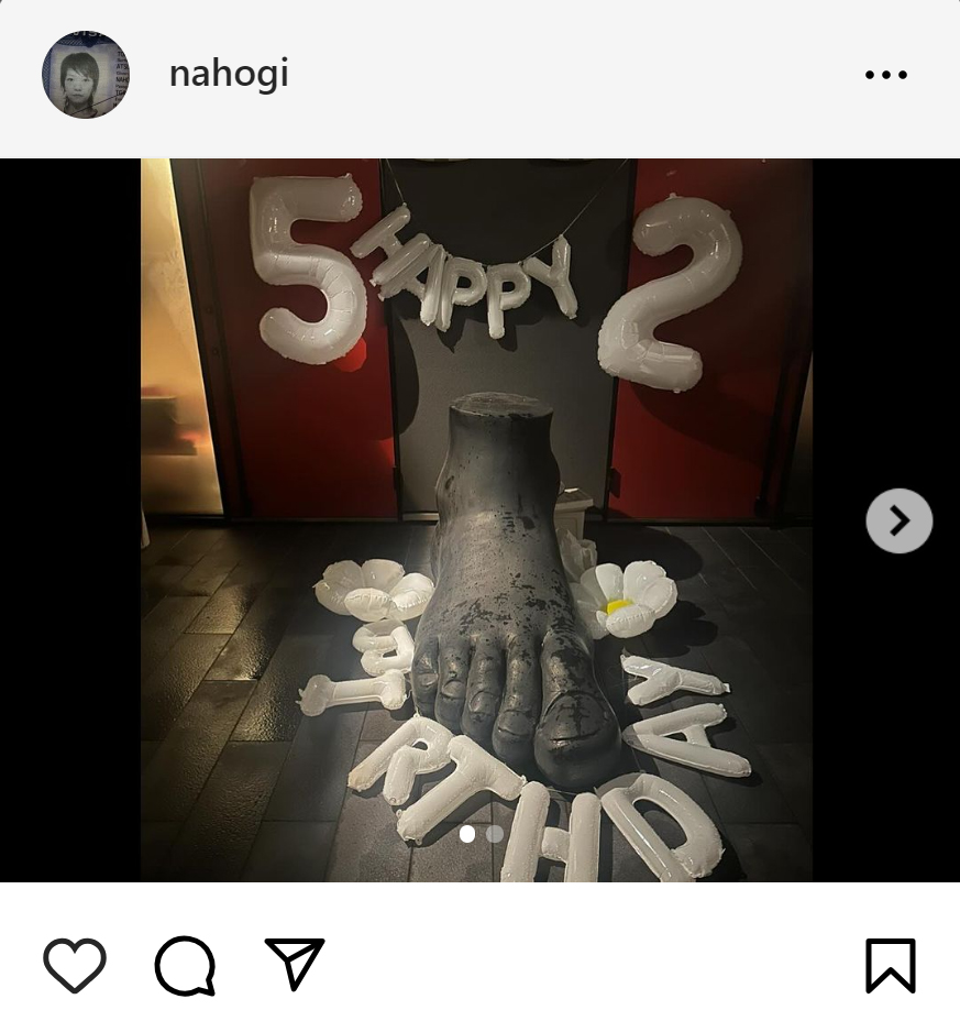 小木奈歩さんのインスタグラムから