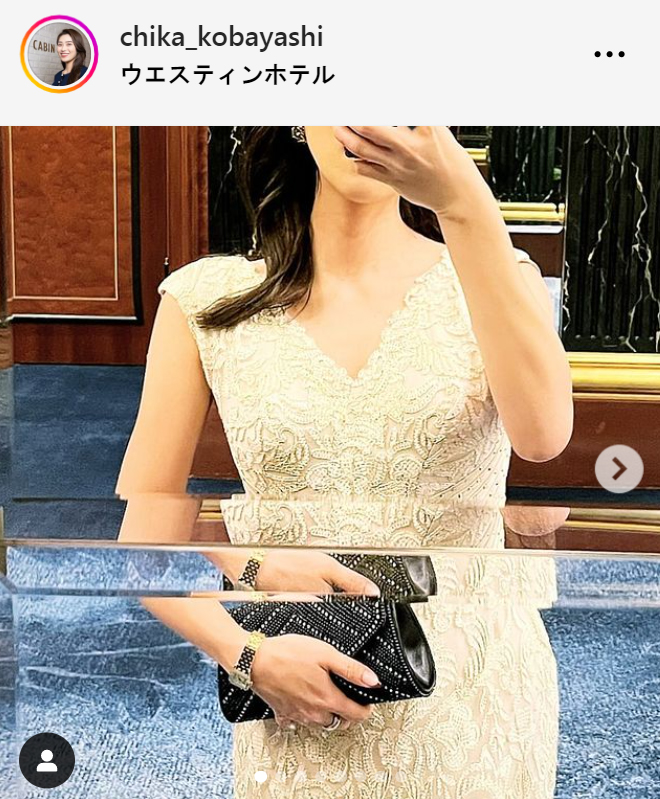 小林千花のインスタグラムから