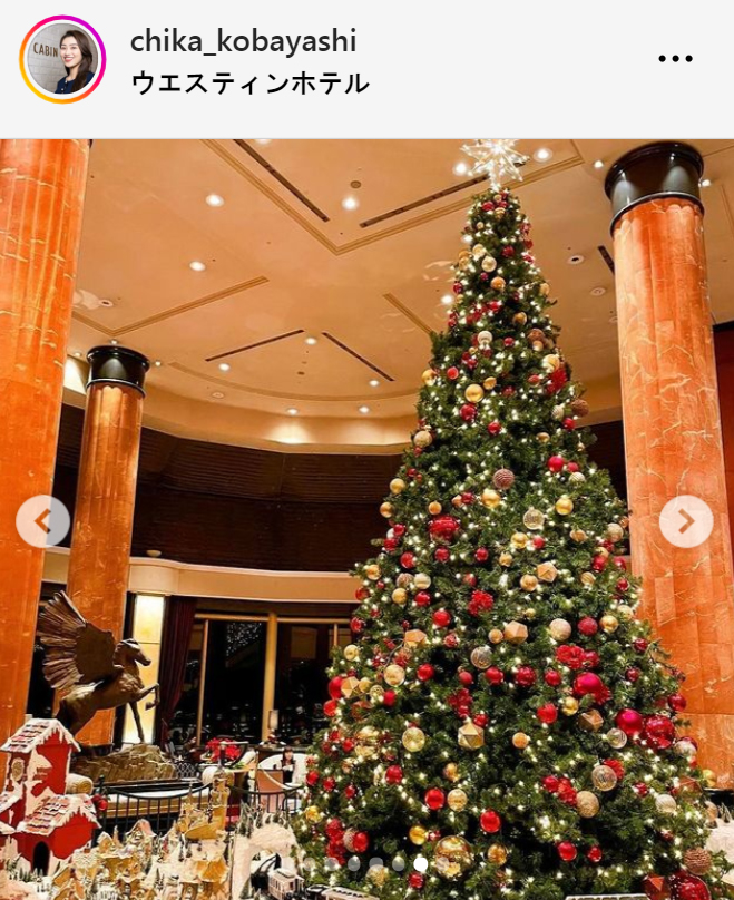 小林千花のインスタグラムから