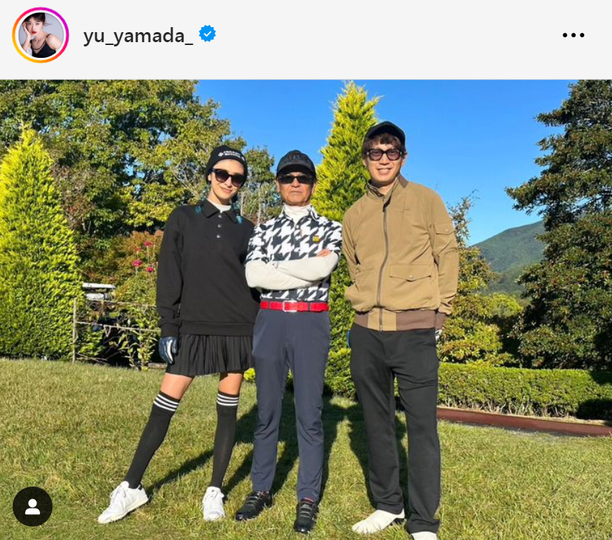 山田優のインスタグラムから