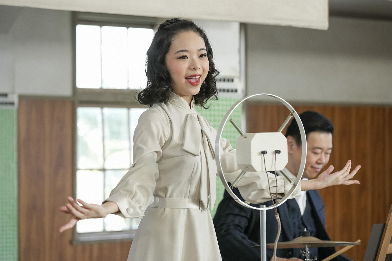 NHK連続テレビ小説「ブギウギ」の1場面（C）NHK