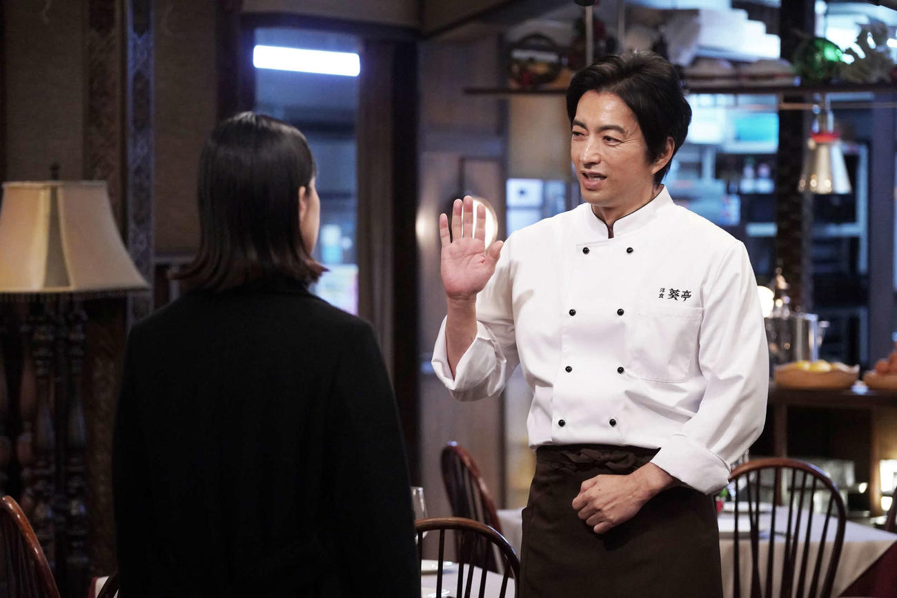 「ONE DAY～聖夜のから騒ぎ～」に出演する大沢たかお(C)フジテレビ